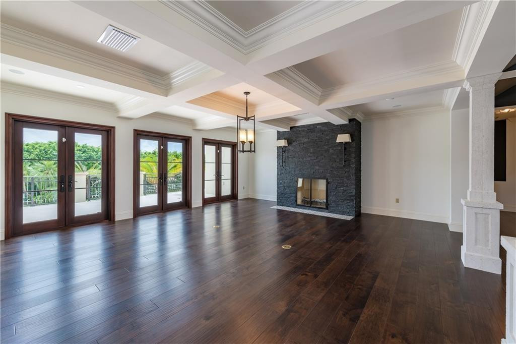 5850 Hancock Road Southwest Ranches, FL 33330 - Photo 48 of 76 2ND FLOOR - BALL ROOM WITH FIREPLACE