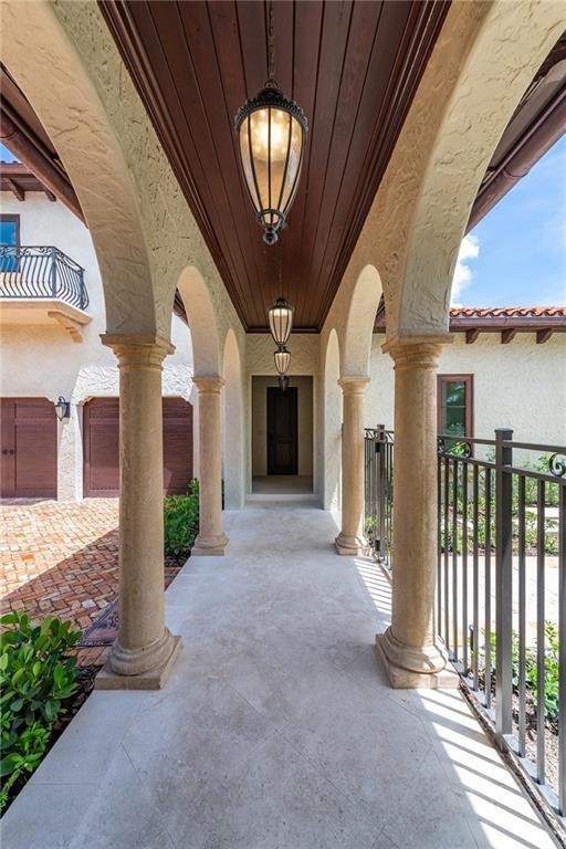 5850 Hancock Road Southwest Ranches, FL 33330 - Photo 64 of 76 BREEZEWAY TO GUEST HOUSE AND GARAGES