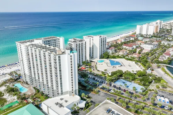 a view of a balcony with an outdoor space