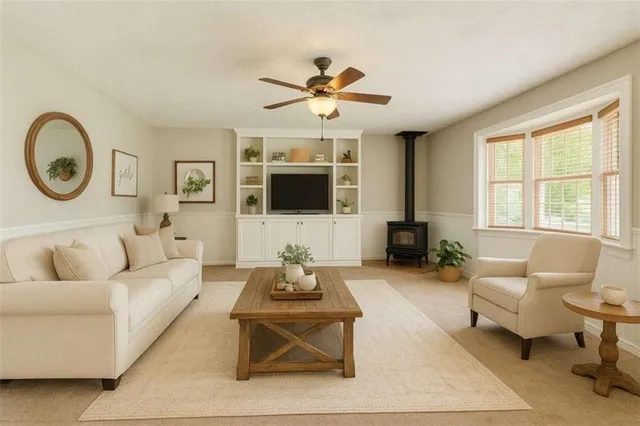 a bathroom with a granite countertop shower and a sink
