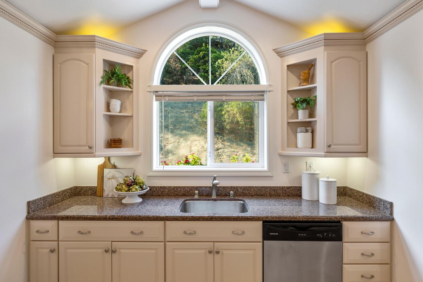 37 Vía Canon Millbrae, CA 94030 - Photo 29 of 69 a kitchen with sink a window and cabinets