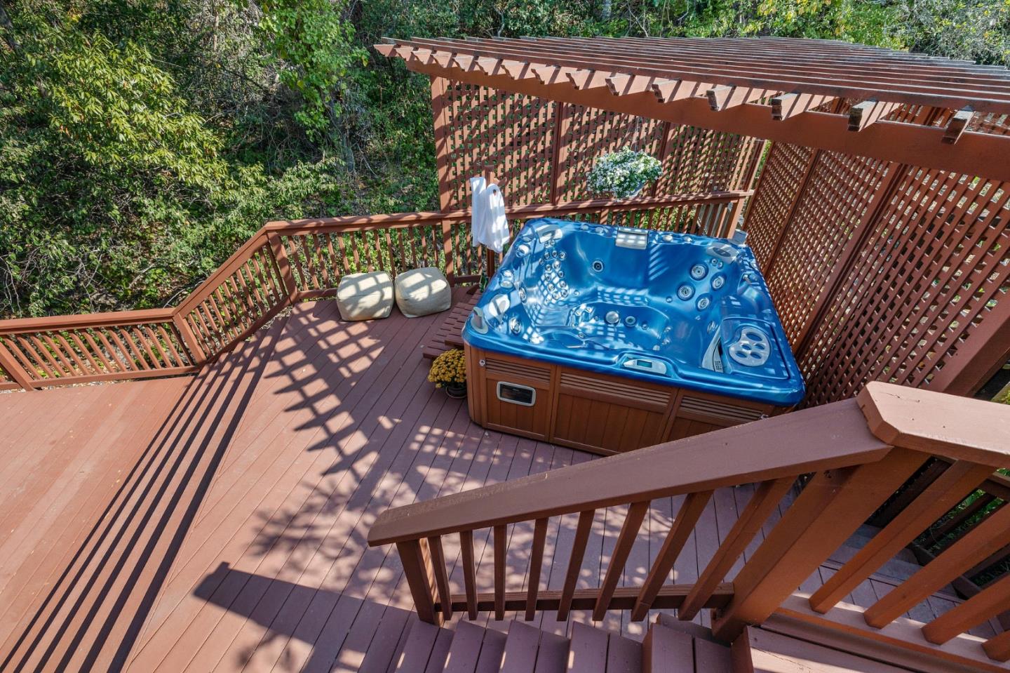 37 Vía Canon Millbrae, CA 94030 - Photo 59 of 69 a view of a balcony with wooden floor