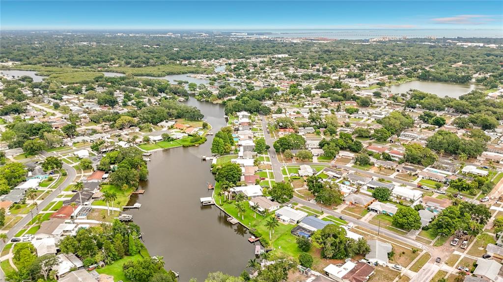 508 Shore Drive Largo, FL 33771 - Photo 30 of 31 an aerial view of residential building and lake