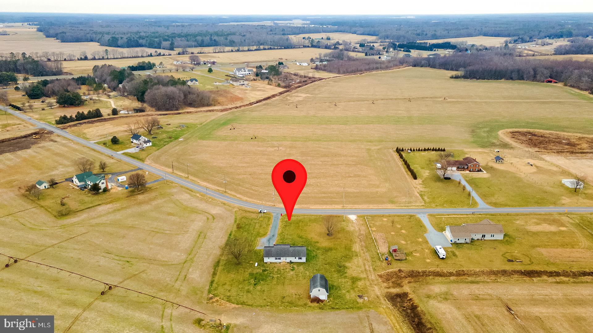 10046 Woodyard Road Greenwood, DE 19950 - Photo 45 of 45 an aerial view of a house