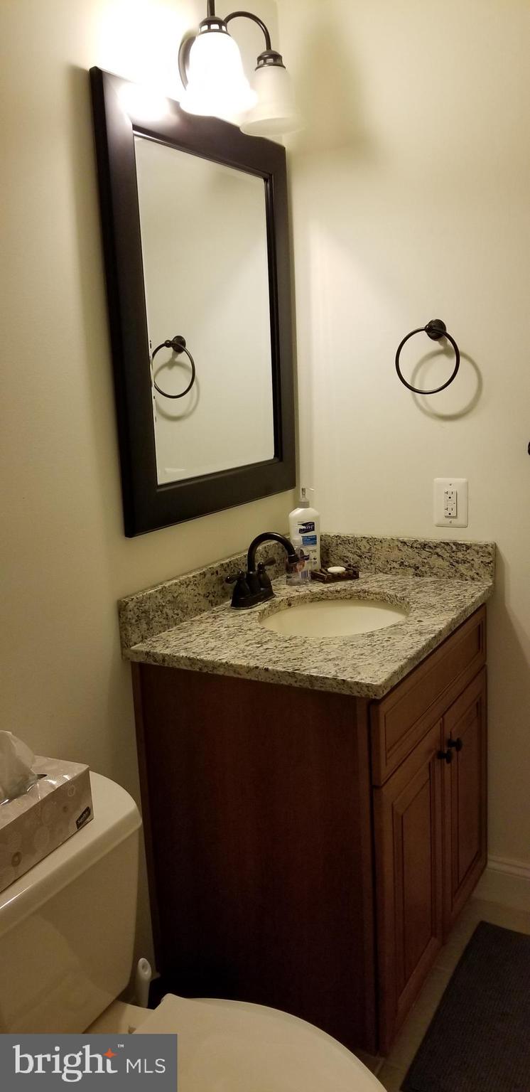 1709 Forest Glen Road Silver Spring, MD 20910 - Photo 56 of 61 a bathroom with a granite countertop sink and a mirror