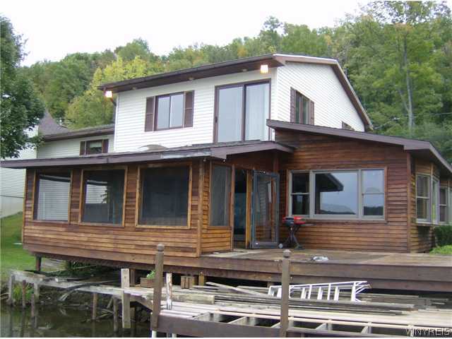 46 South Shore Road Cuba, NY 14727 - Photo 1 of 1 Exterior Back