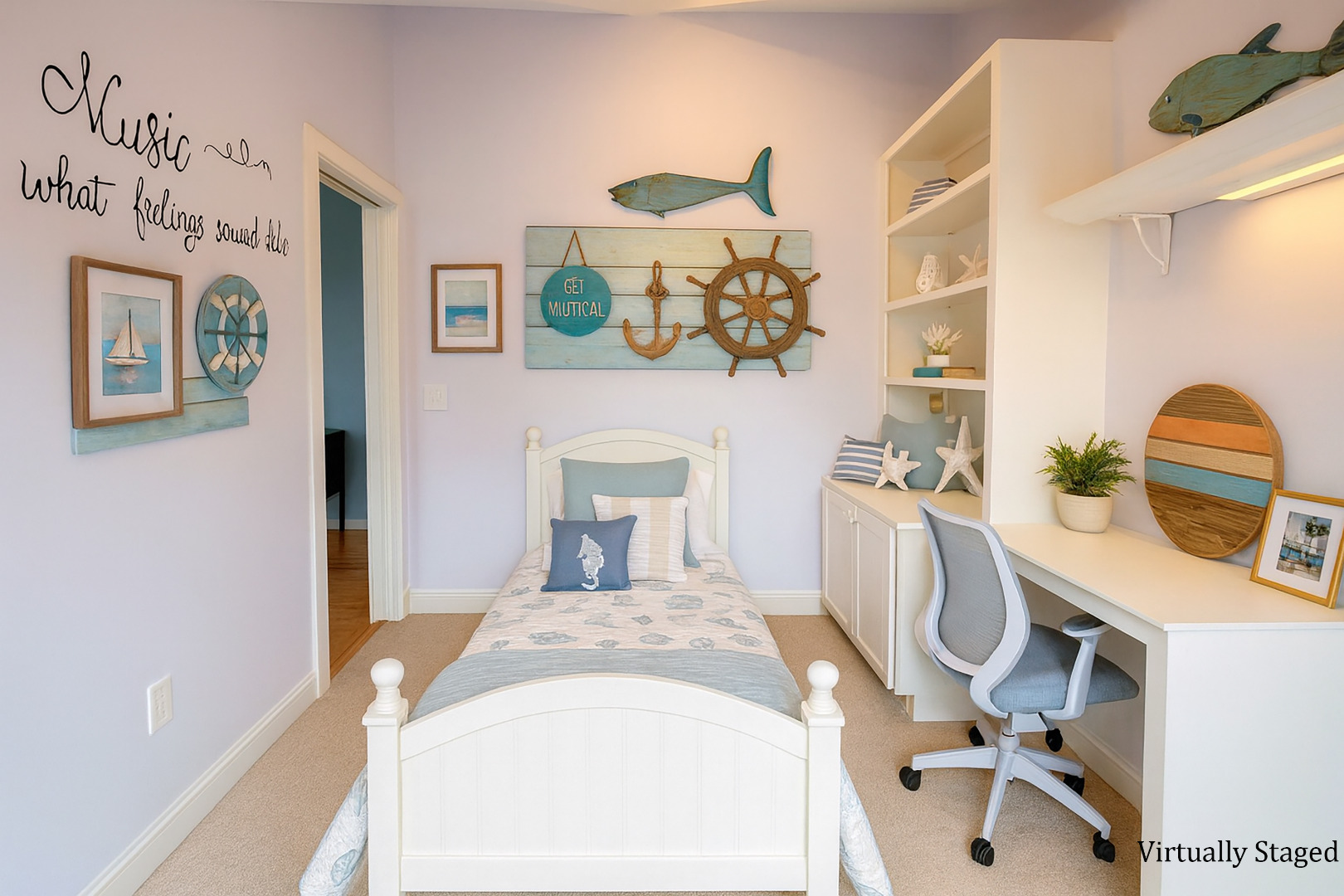 35 Mariners Way Edgartown, MA 02539 - Photo 27 of 32 a bedroom with a bed and a table in it