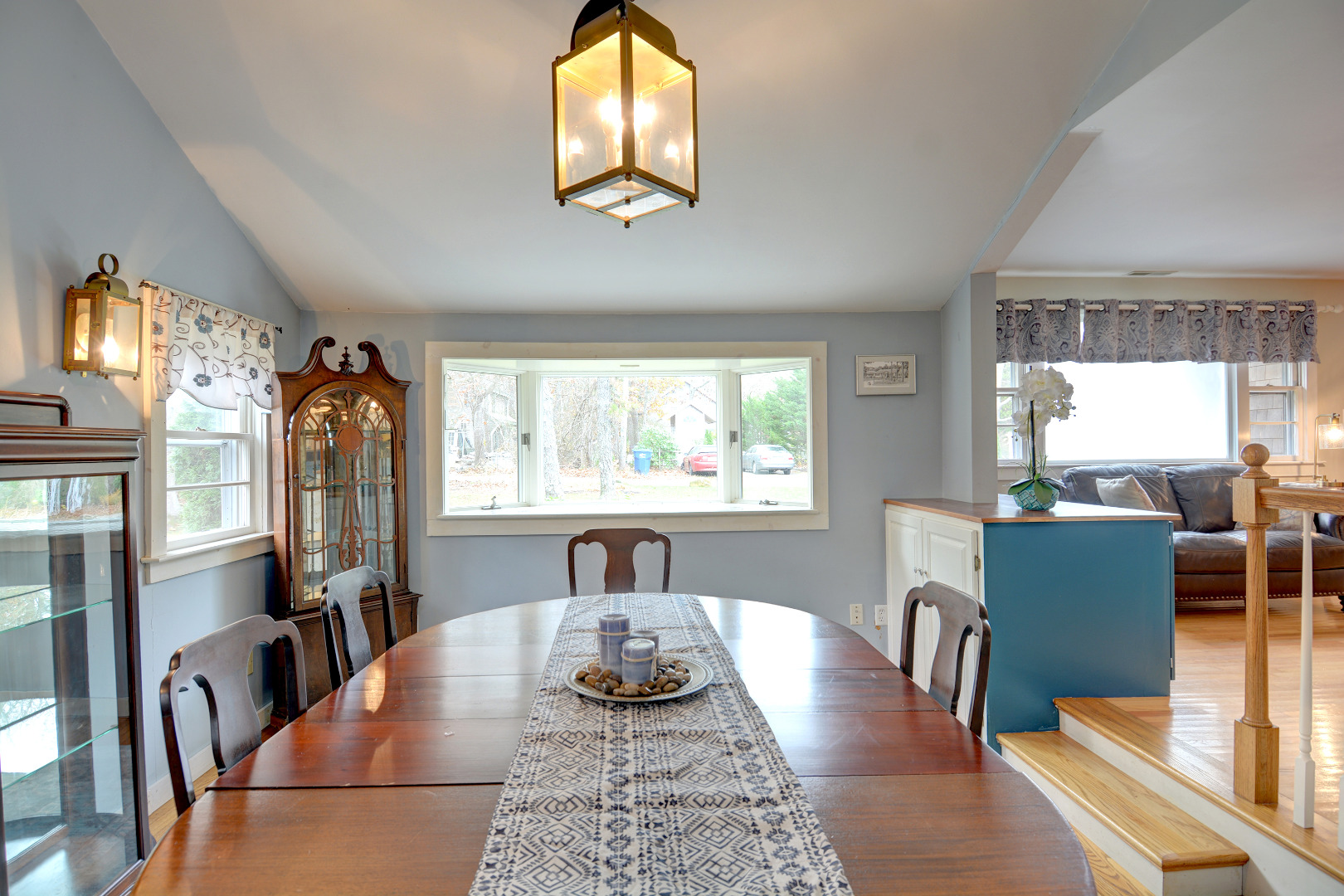 35 Mariners Way Edgartown, MA 02539 - Photo 10 of 32 a view of a dining room with furniture window and outside view