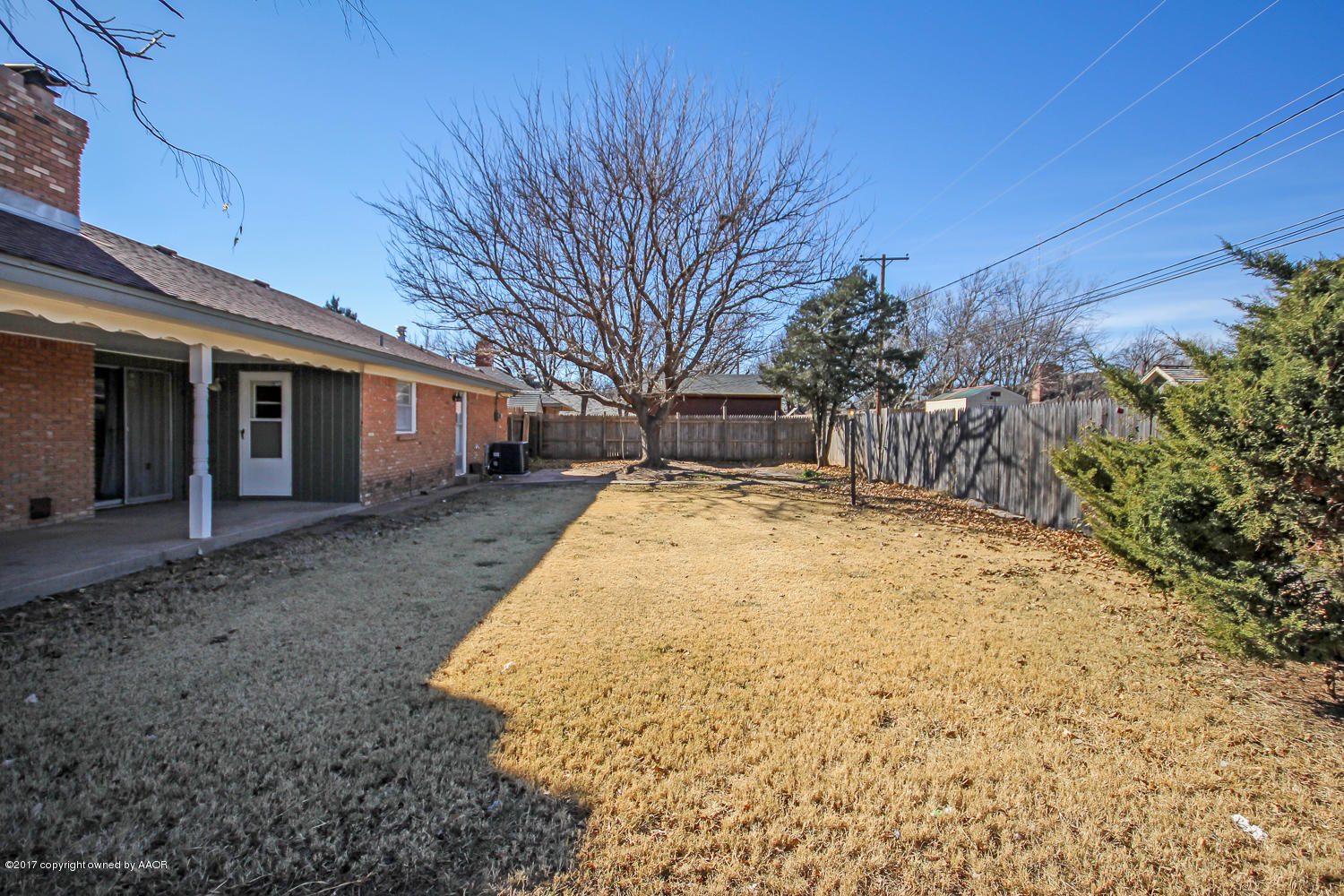 6114 Jameson Road Amarillo, TX 79106 - Photo 27 of 28 Backyard