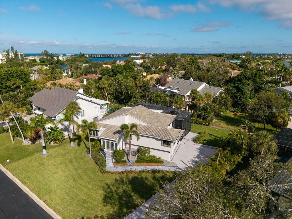 3210 Bayou Sound Longboat Key, FL 34228 - Photo 55 of 58 an aerial view of residential houses with outdoor space