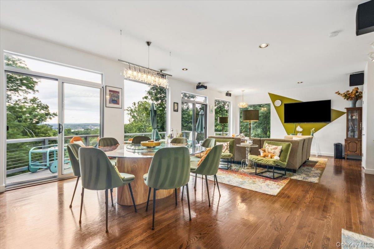 19 Melzingah Reservoir Road Beacon, NY 12508 - Photo 22 of 34 a living room with furniture fireplace and flat screen tv