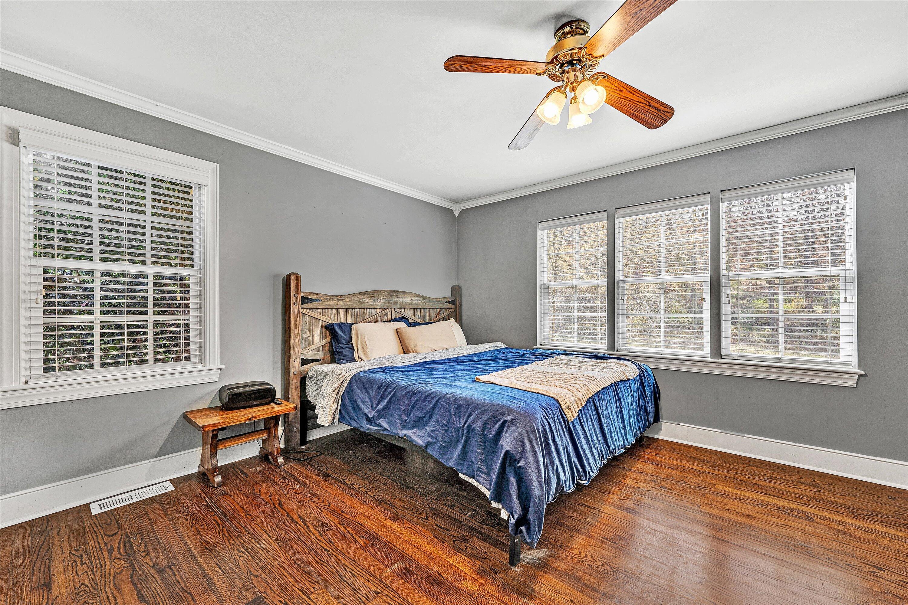 2320 Grassy Hill Road Rocky Mount, VA 24151 - Photo 31 of 57 a bedroom with a bed and window