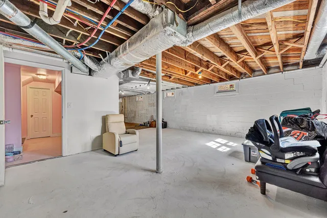 a view of a backyard of the house