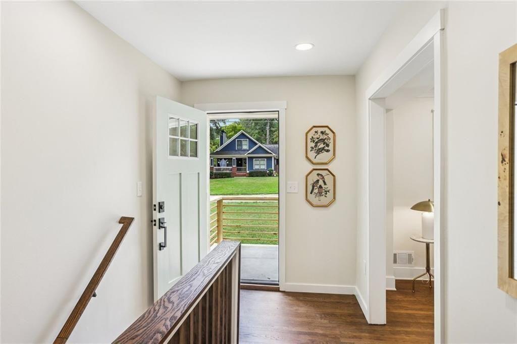 2152 Edgemore Drive Southeast Atlanta, GA 30316 - Photo 5 of 33 a view of entryway with wooden floor