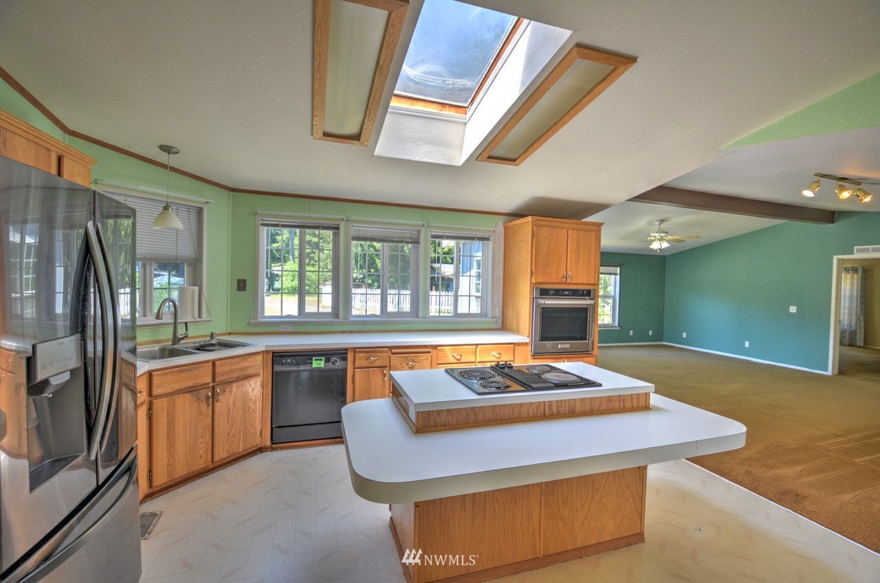 17327 Sargent Road Southwest Rochester, WA 98579 - Photo 6 of 23 a room with pool table and windows