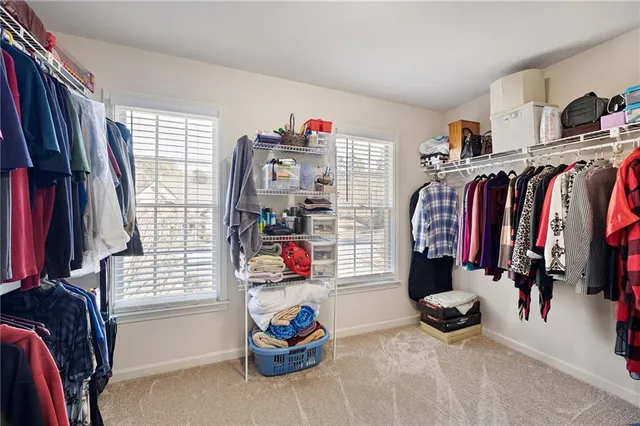 a view of backyard of house