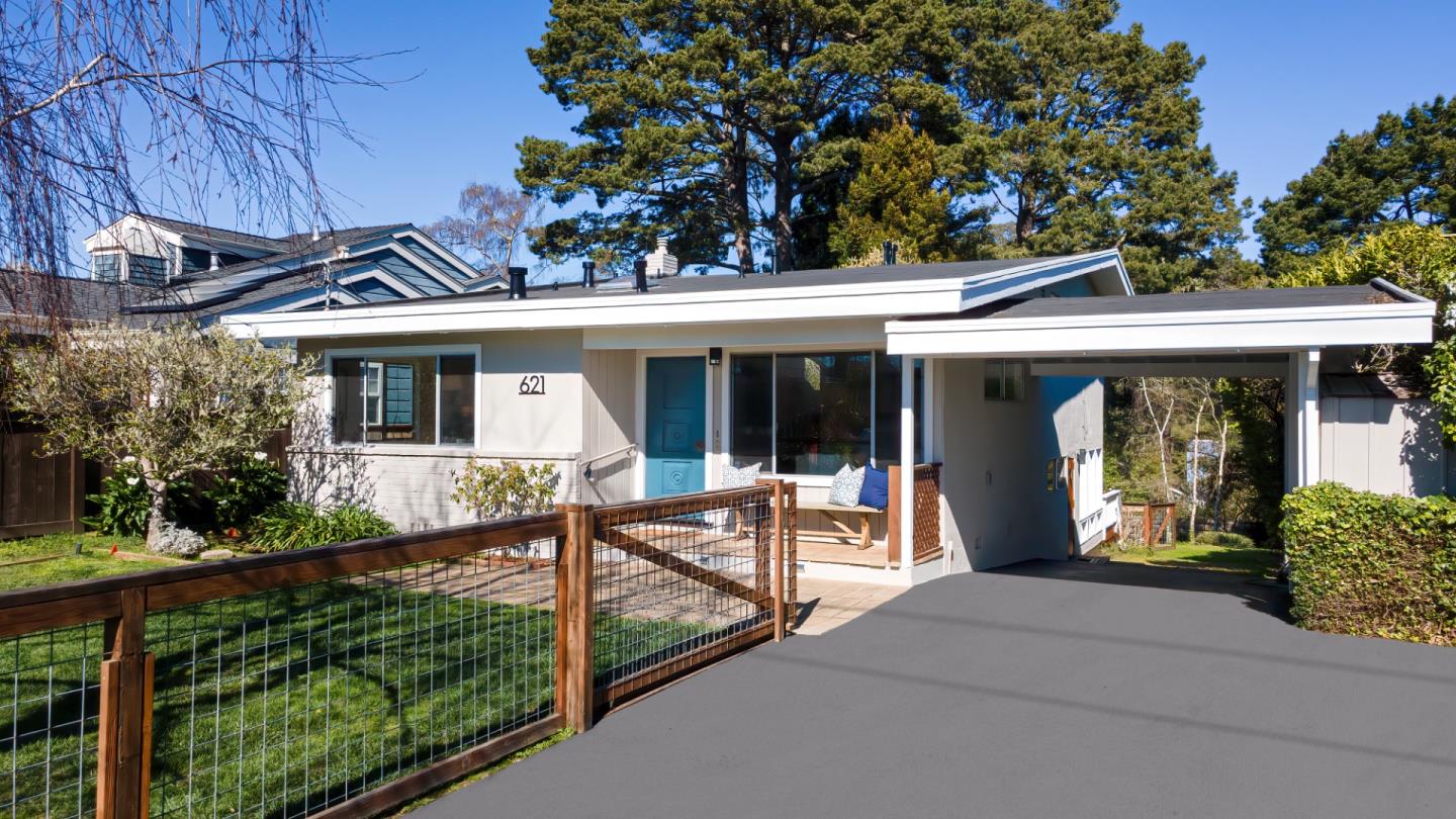 621 Townsend Drive Aptos, CA 95003 - Photo 2 of 43 front view of a house with a porch