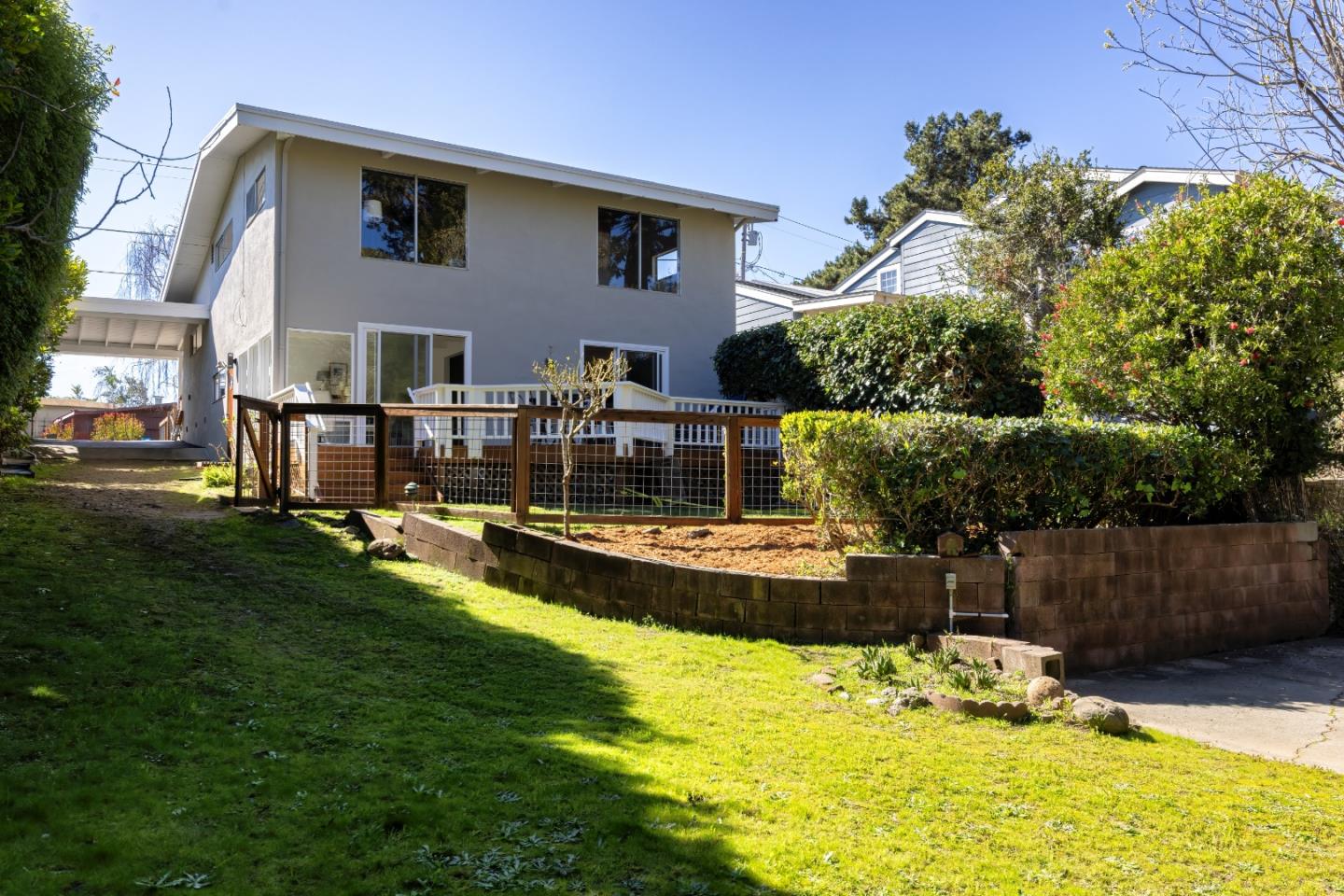 621 Townsend Drive Aptos, CA 95003 - Photo 31 of 43 a front view of a house with swimming pool