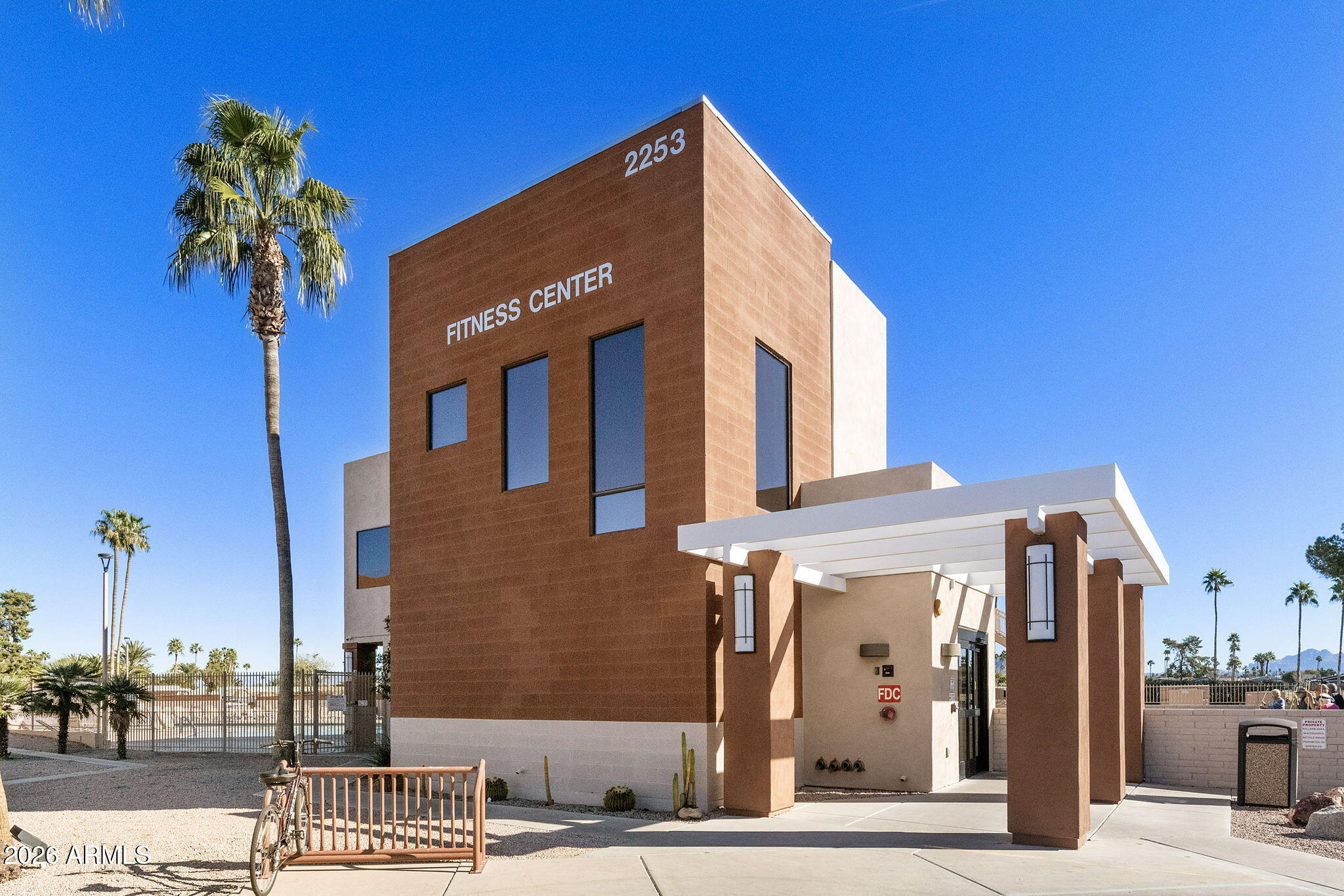 2435 North Higley Road Mesa, AZ 85215 - Photo 53 of 84 a front view of a building with street view