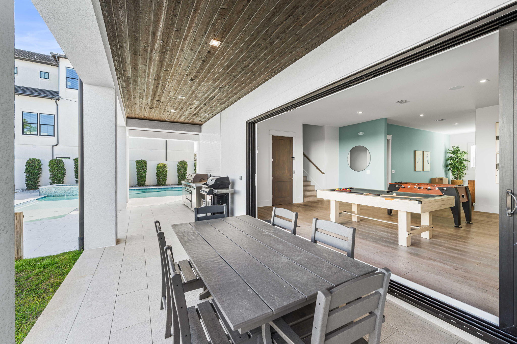 1683 South Co Highway 393 Santa Rosa Beach, FL 32459 - Photo 13 of 72 a view of a dining room with furniture window and wooden floor