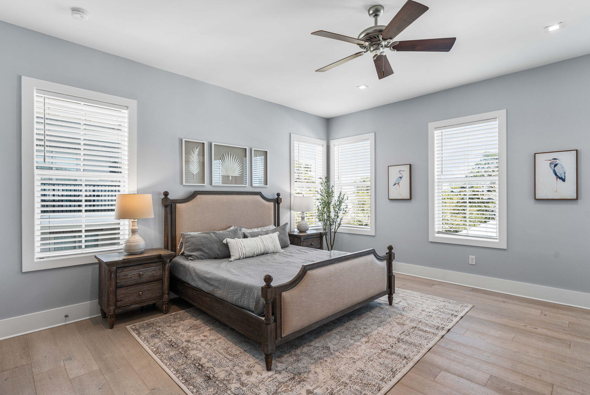 1683 South Co Highway 393 Santa Rosa Beach, FL 32459 - Photo 69 of 72 a bedroom with a bed a dresser and a window