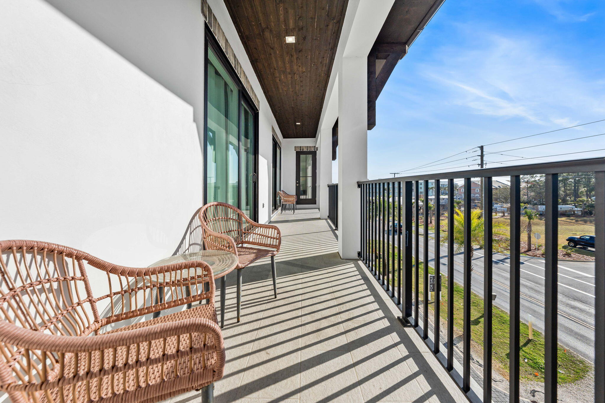 1683 South Co Highway 393 Santa Rosa Beach, FL 32459 - Photo 71 of 72 a view of a balcony with wooden floor