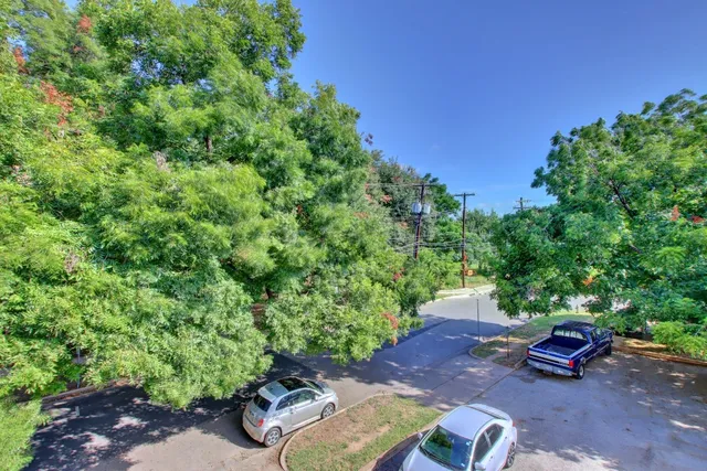 a cars parked in front of a building