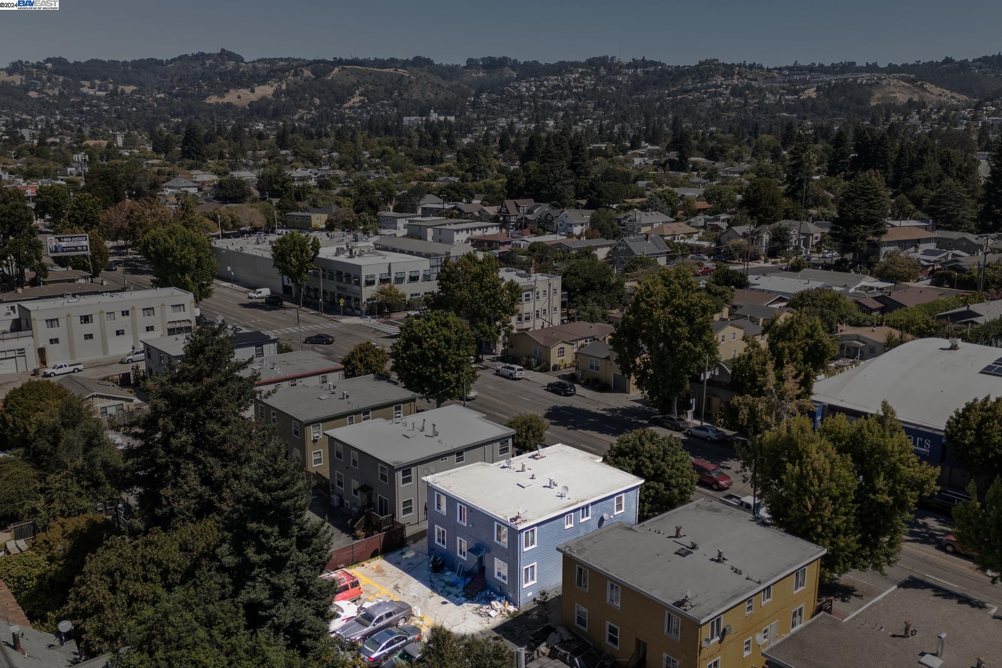 5659 Telegraph Avenue Oakland, CA 94609 - Photo 10 of 42 an aerial view of a house with lots of residential buildings