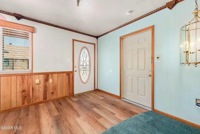 a backyard of a house