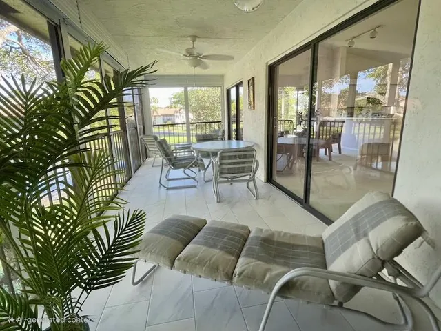a living room filled with furniture