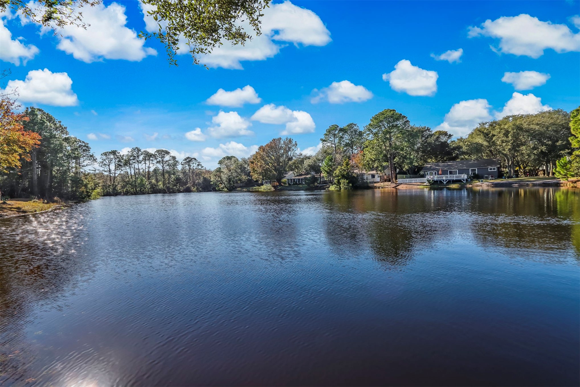 2415 Will Hardee Road Fernandina Beach, FL 32034 - Photo 56 of 59 a view of a lake with houses in background
