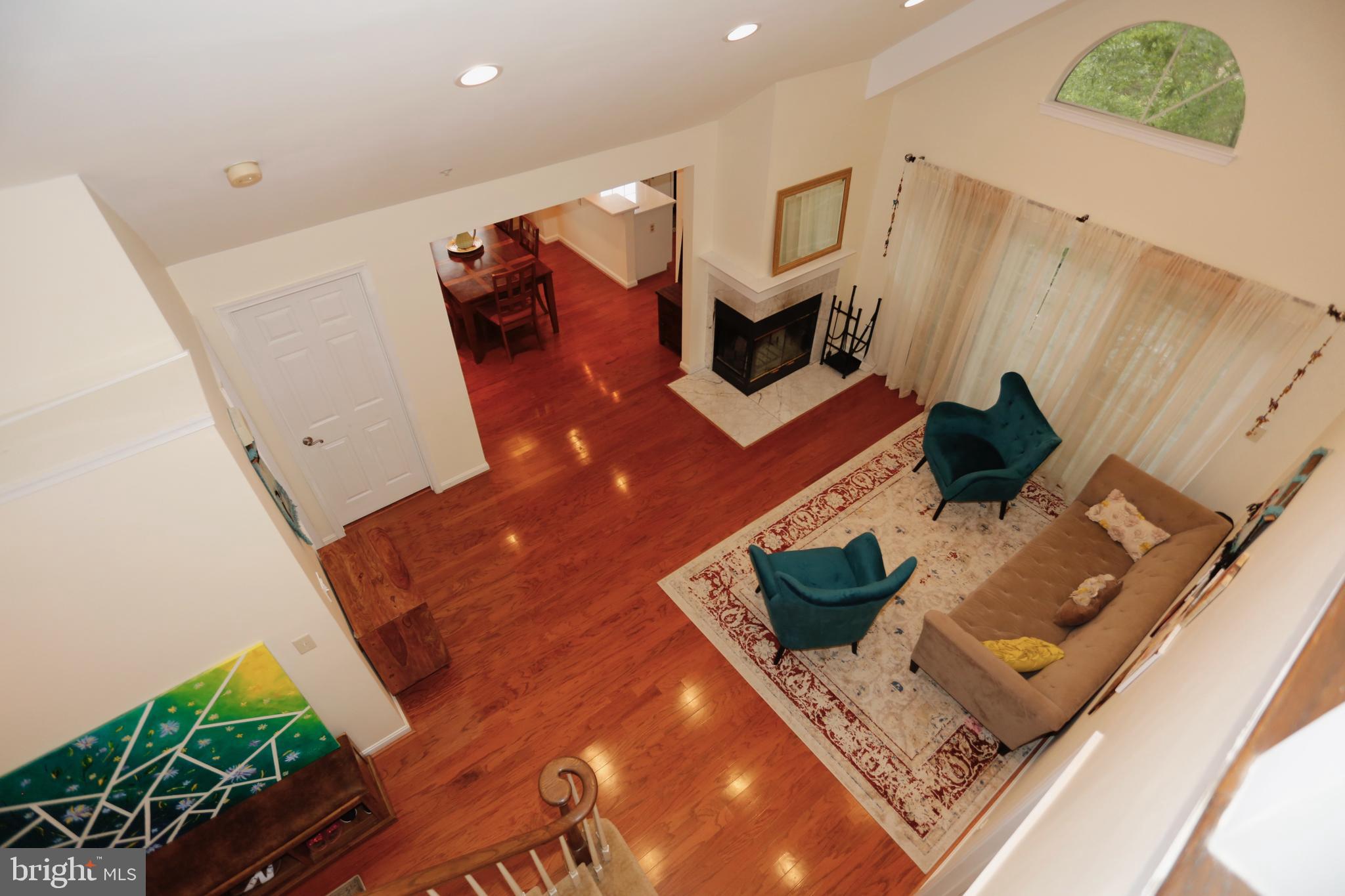 415 Ridgepoint Place, Unit 32 Gaithersburg, MD 20878 - Photo 19 of 24 View of main level living room from upper level