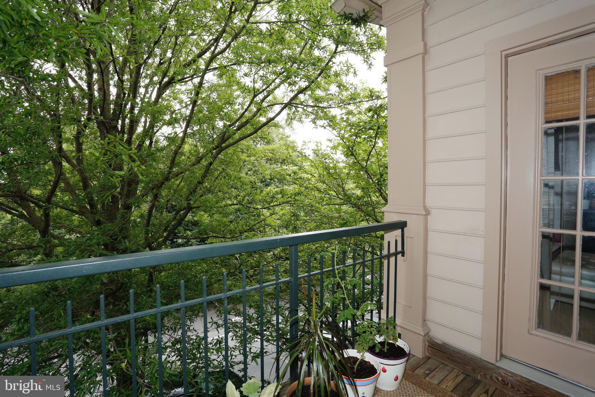 415 Ridgepoint Place, Unit 32 Gaithersburg, MD 20878 - Photo 24 of 24 Balcony off of main level living room