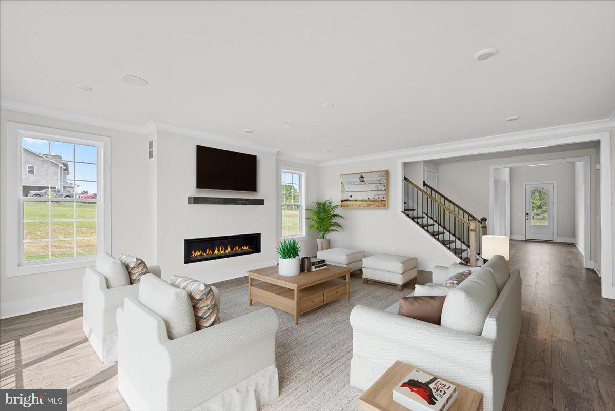 3900 Logmill Road Gainesville, VA 20155 - Photo 12 of 47 Family room, Open concept, virtually staged