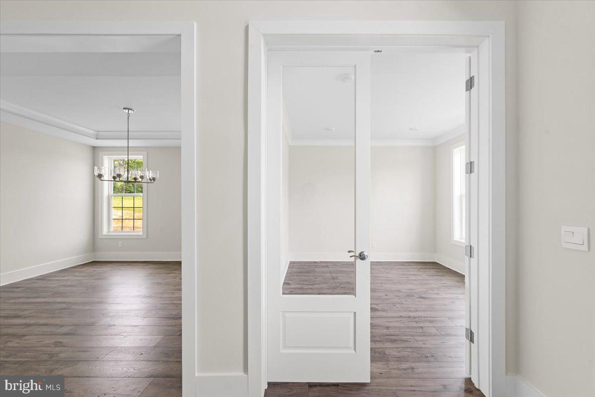 3900 Logmill Road Gainesville, VA 20155 - Photo 25 of 47 Main level office, Glass French Doors