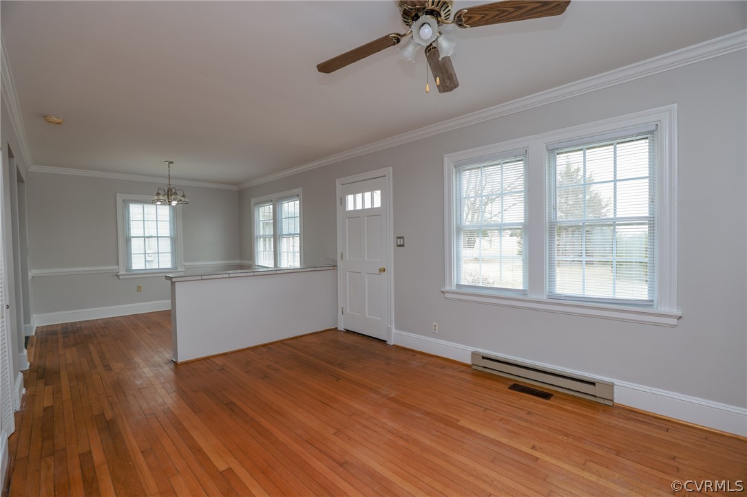 1737 New Market Road Henrico, VA 23231 - Photo 11 of 50 view from living room to dining room