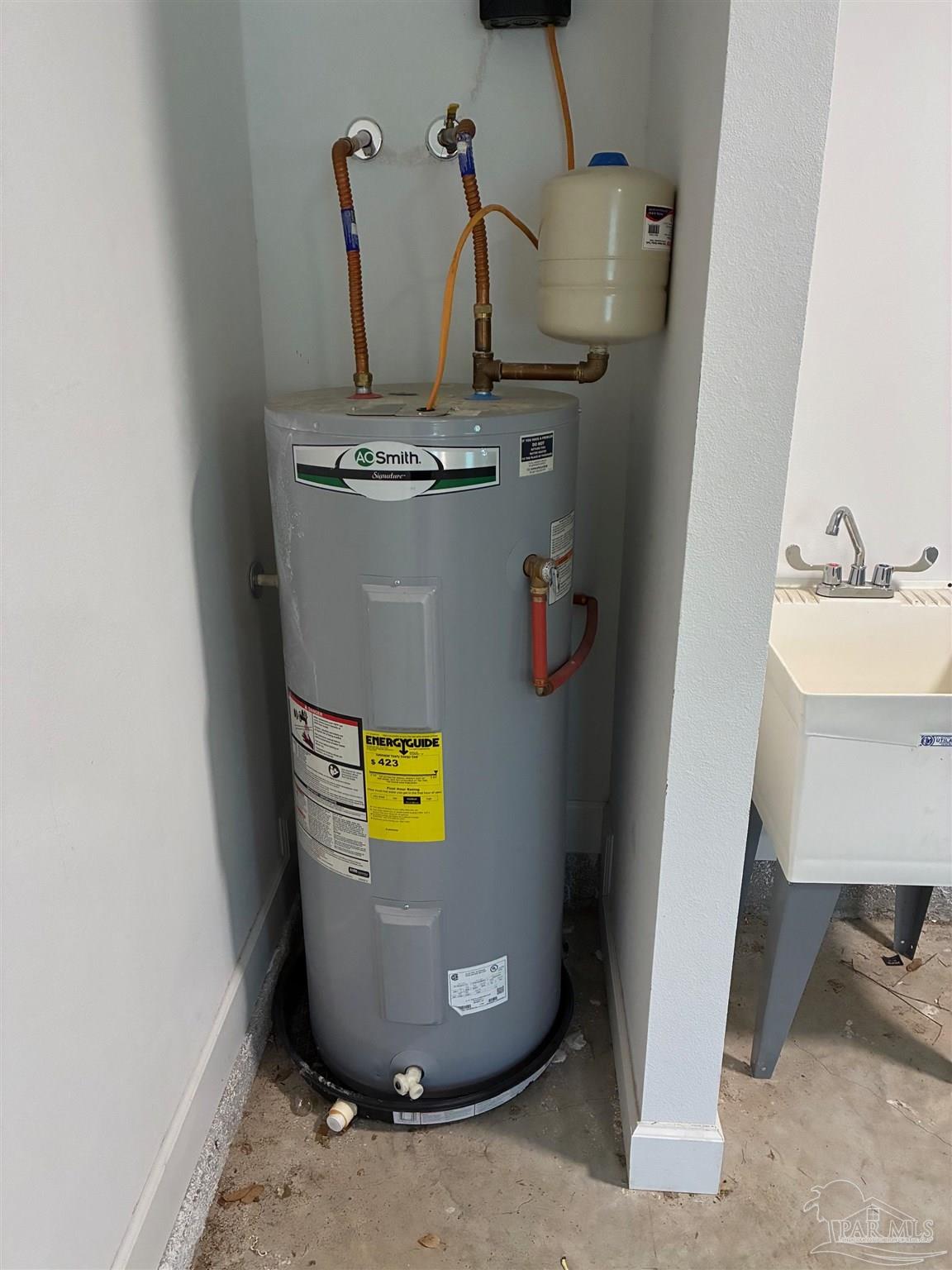 4090 Manchester Court Pace, FL 32571 - Photo 31 of 33 a view of water heater room