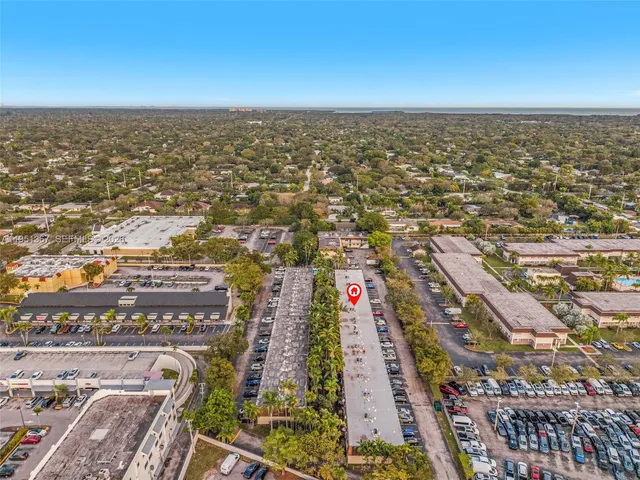 an aerial view of city