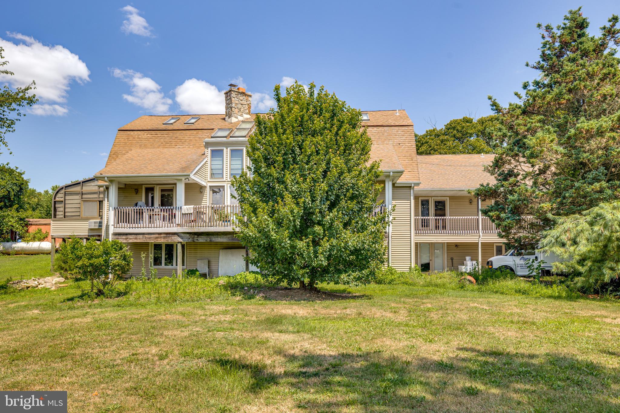 36 White Pine Road Chesterfield, NJ 08515 - Photo 2 of 33 a aerial view of a house with a yard