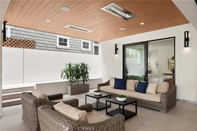 a very nice looking living room with furniture