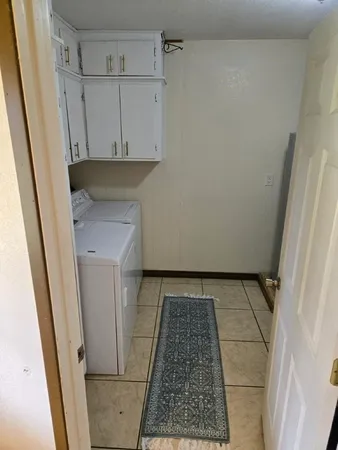 a view of storage and utility room in empty room
