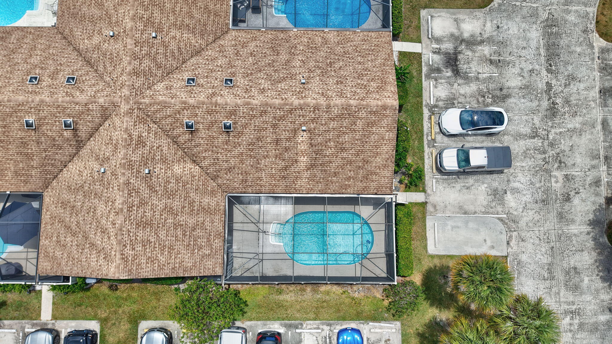 9879 Boca Gardens Trail, Unit A Boca Raton, FL 33496 - Photo 28 of 34 Pool aerial