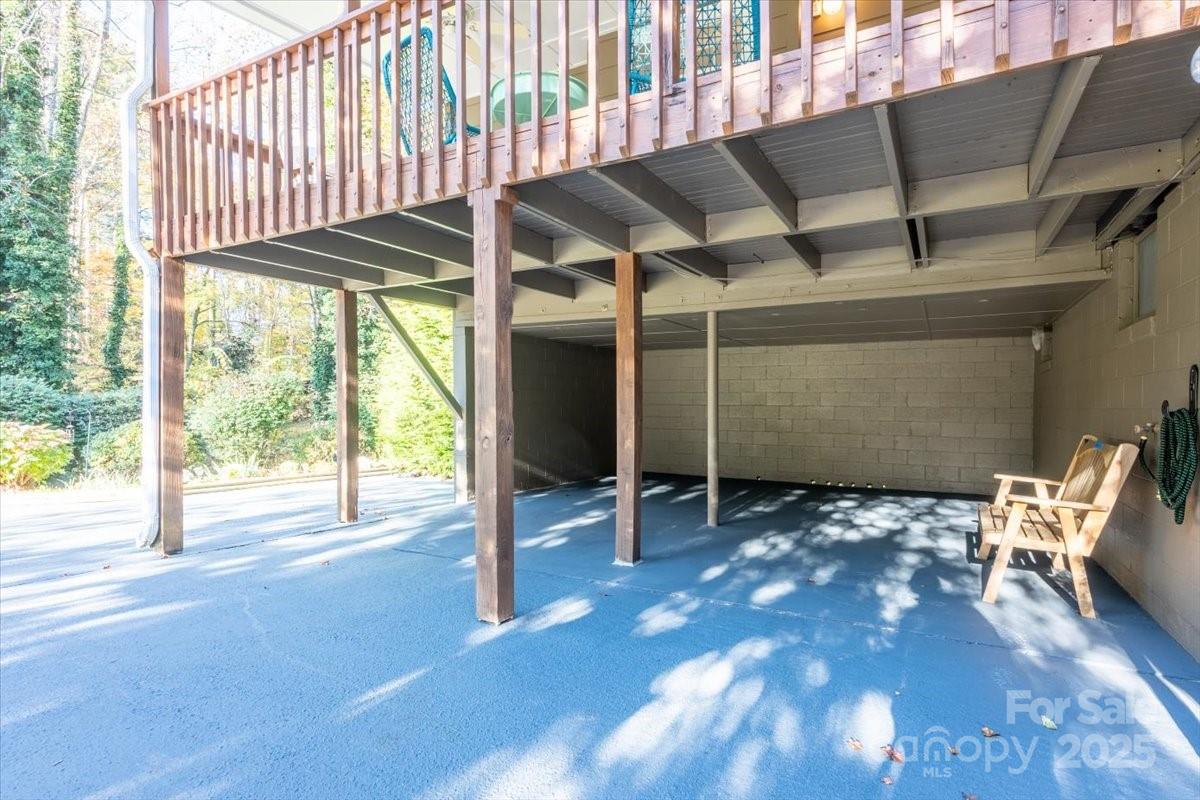 609 West Probart Street Brevard, NC 28712 - Photo 25 of 38 a view of an empty room with a window