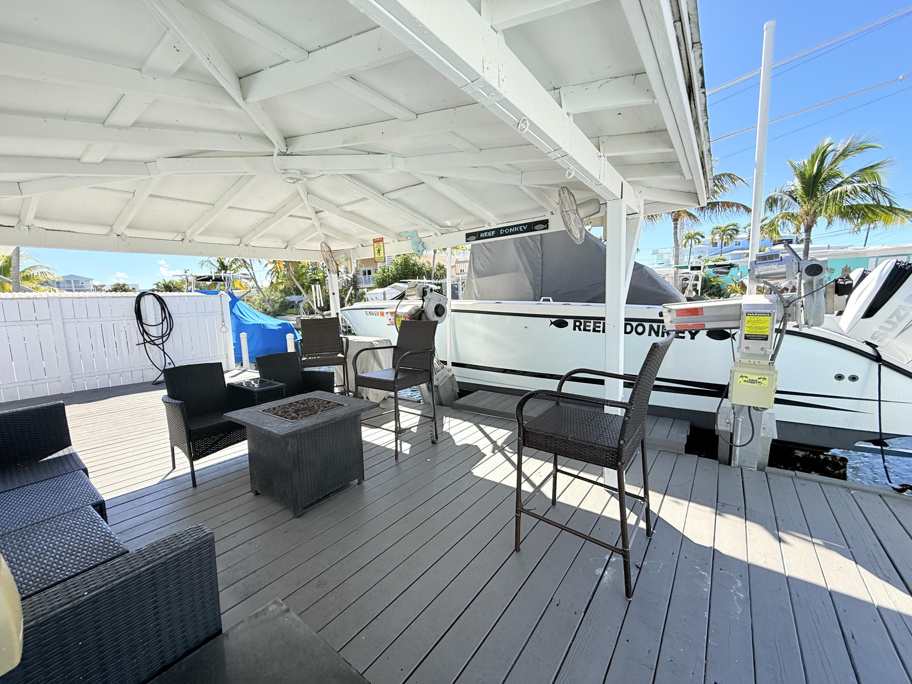 1313 Calder Road Key Largo, FL 33037 - Photo 11 of 81 15,000 pound Boat Lift