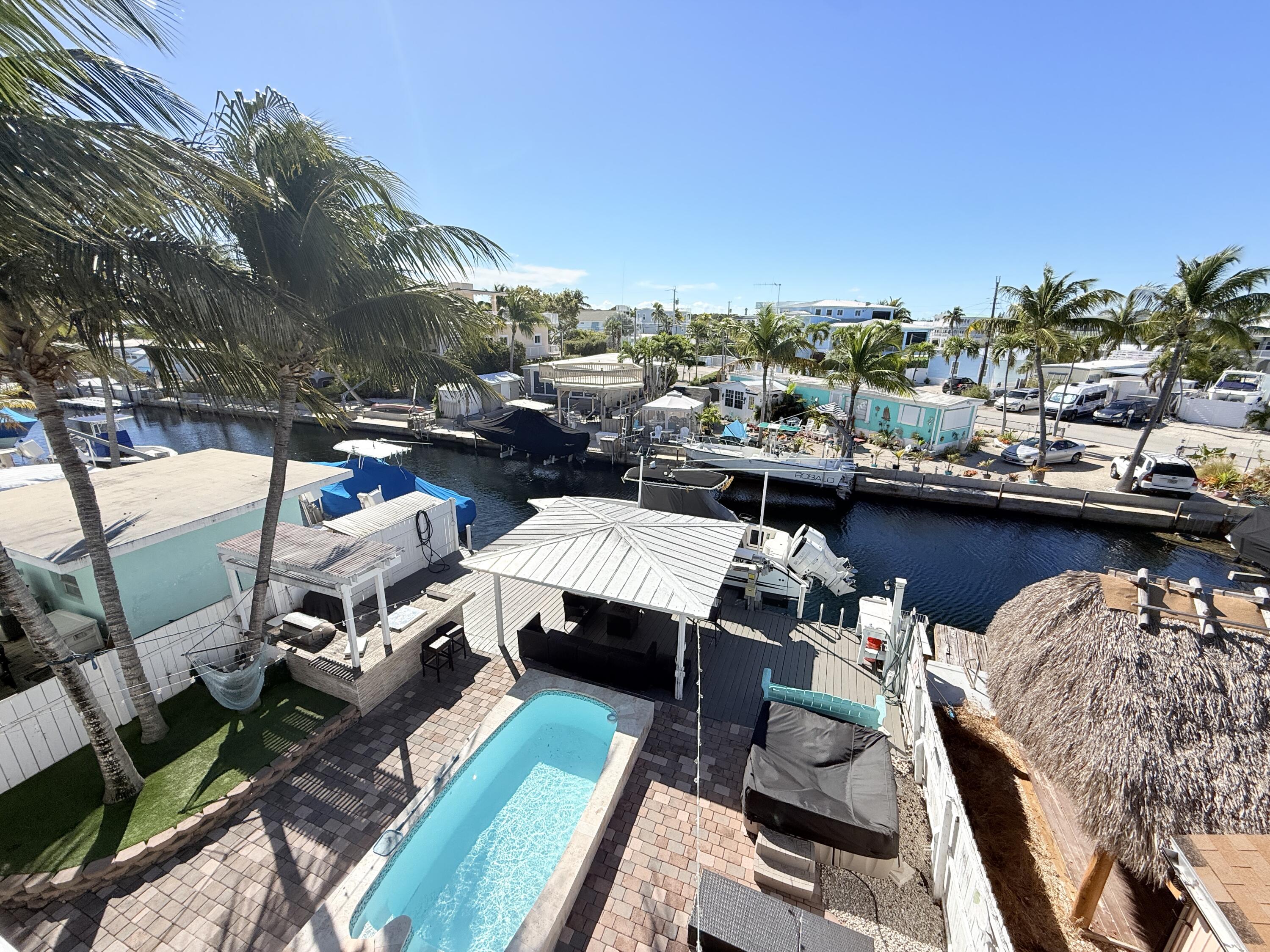 1313 Calder Road Key Largo, FL 33037 - Photo 32 of 81 2nd Floor View of Backyard