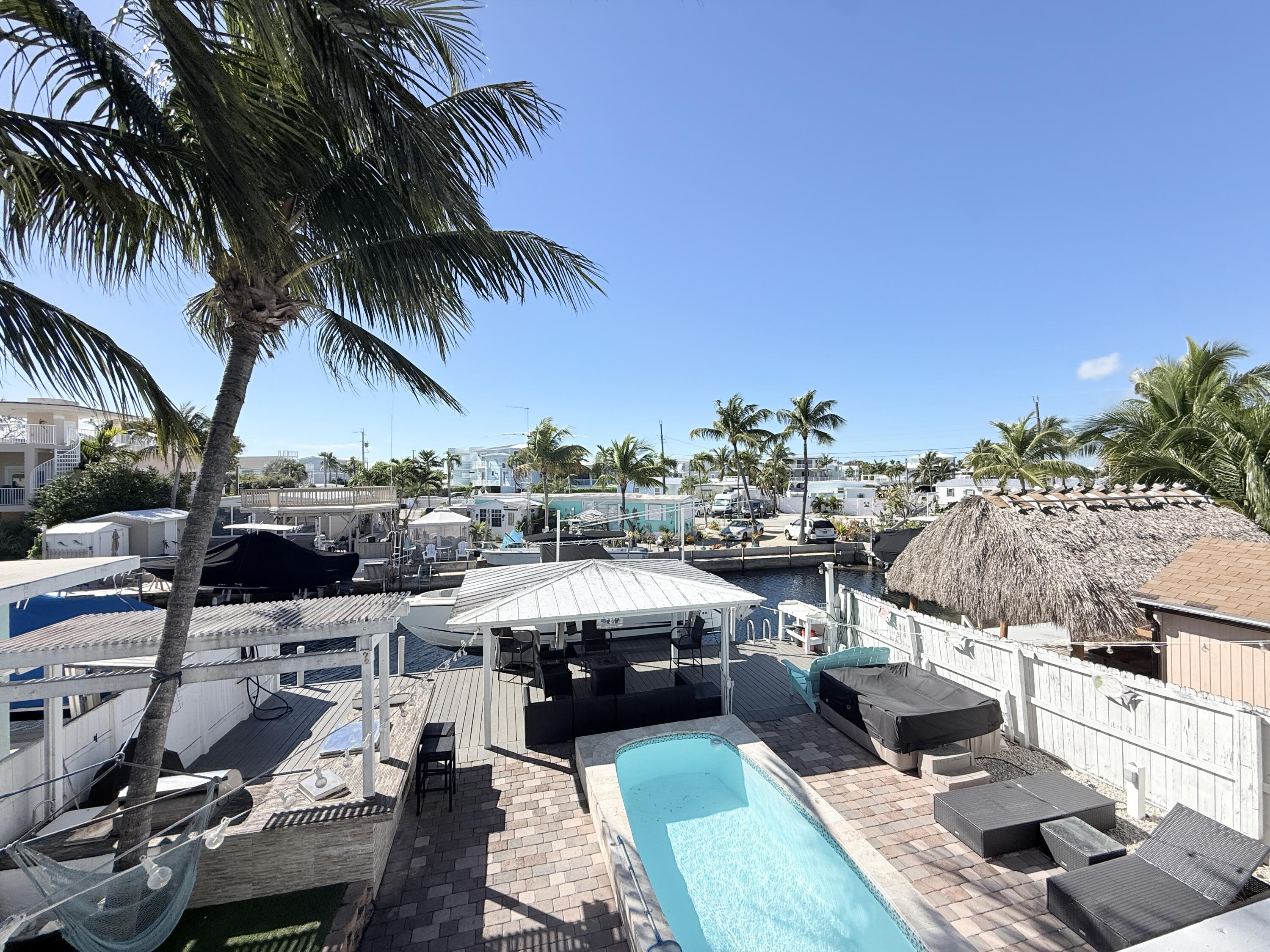 1313 Calder Road Key Largo, FL 33037 - Photo 33 of 81 2nd Floor View of Backyard