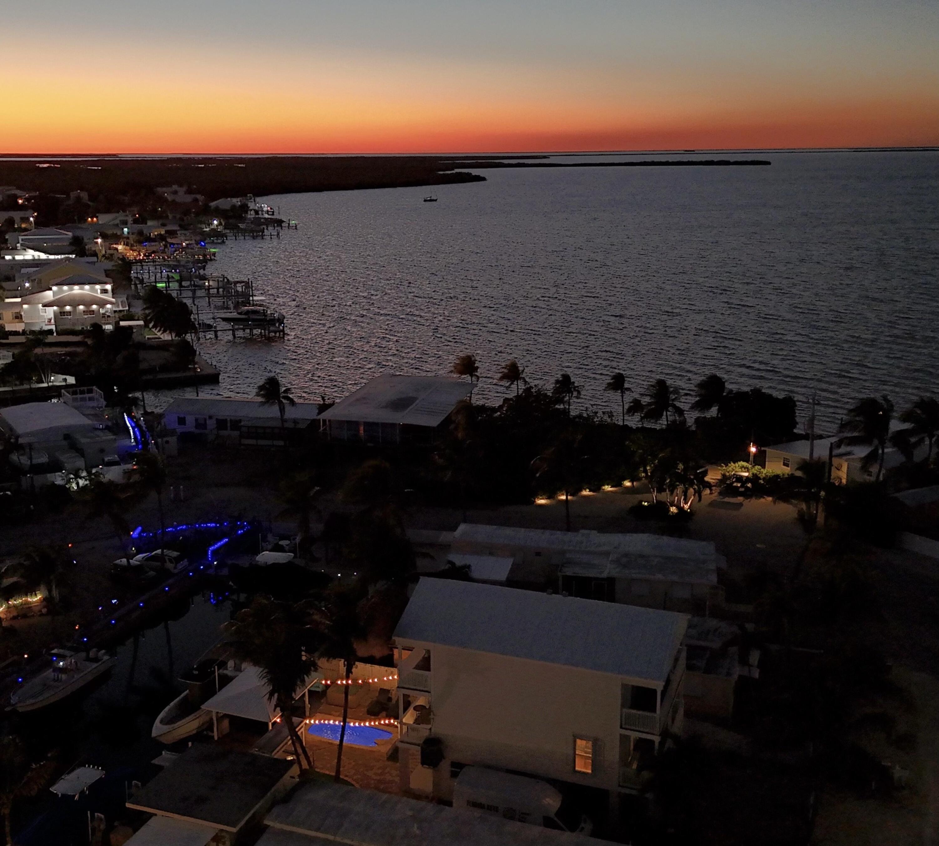 1313 Calder Road Key Largo, FL 33037 - Photo 67 of 72 Aerial View of Home from Canal