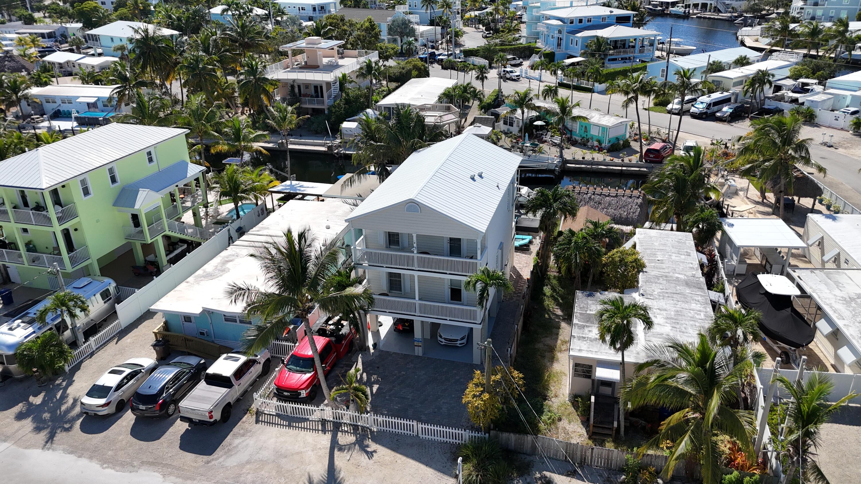 1313 Calder Road Key Largo, FL 33037 - Photo 69 of 72 Aerial view of front of home