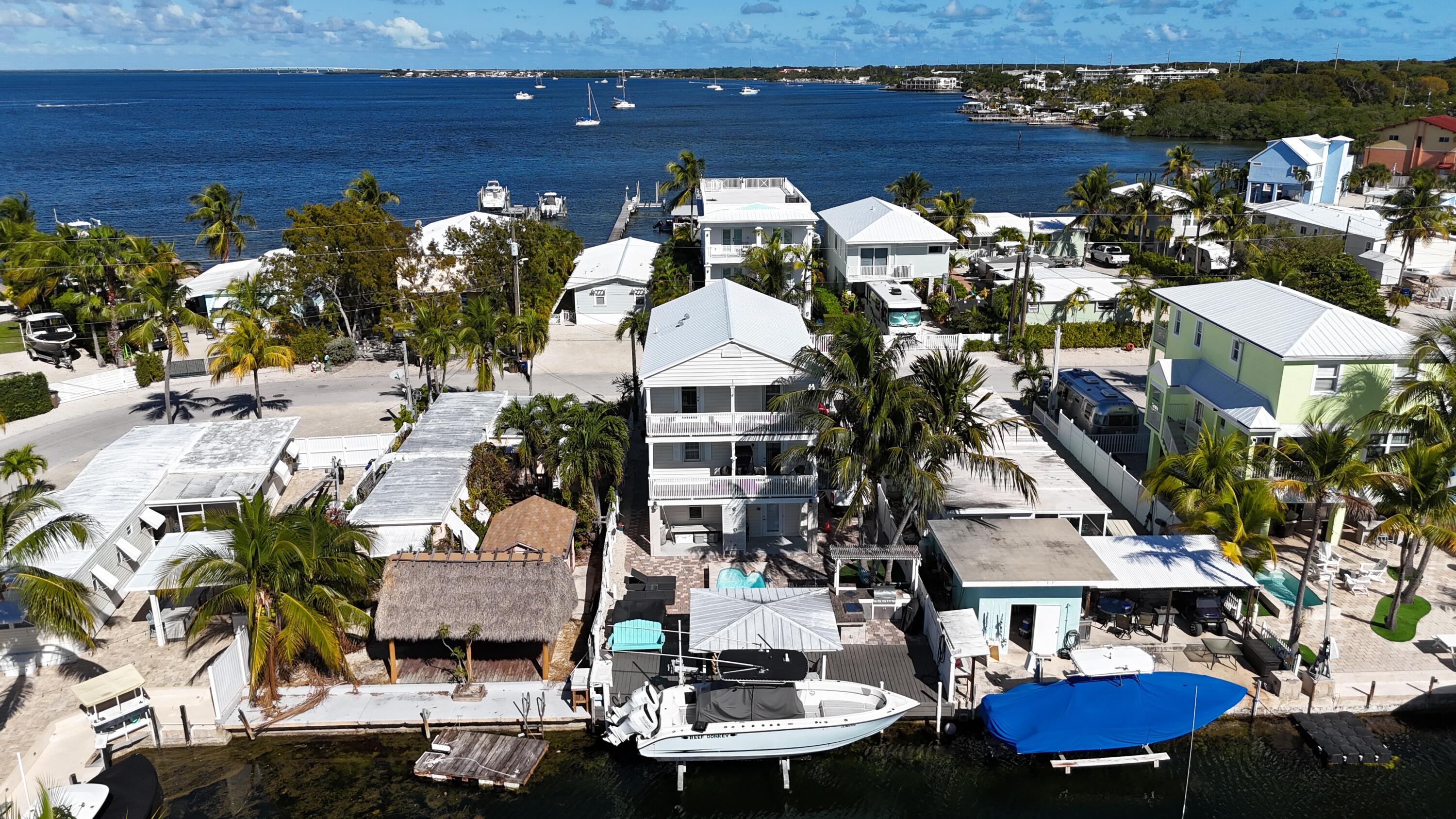 1313 Calder Road Key Largo, FL 33037 - Photo 81 of 81 Aerial View from Canal