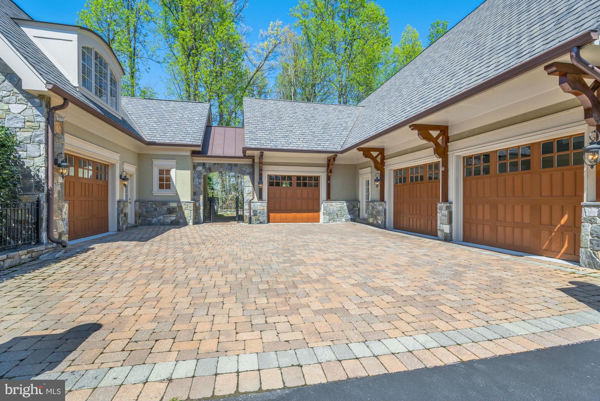 1017 Founders Ridge Lane McLean, VA 22102 - Photo 29 of 30 Courtyard with 4-Car Garage Parking